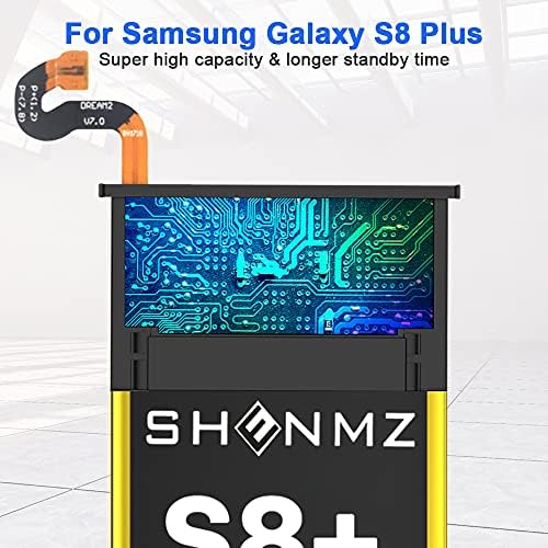 4500 mah батерия за Samsung S8 Plus, 2022 Нов актуализиран взаимозаменяеми батерия за Galaxy S8 Plus（SM-G955 G955V G955A