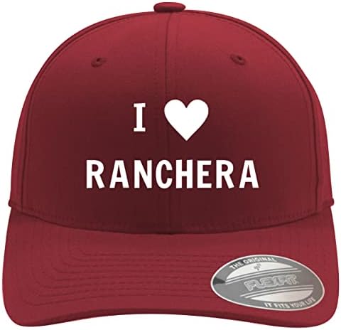 I Love Heart Ranchera - Мека Бейзболна Шапка Flexfit