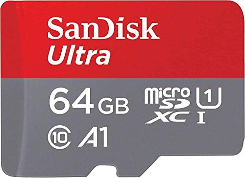 Ultra 64GB microSDXC Работи за ZTE Axon 9 Плюс Проверени SanFlash и Пясък (A1/C10/U1/8k/120MBs)
