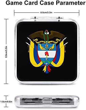 Гербът На Република Колумбия. Калъф За съхранение слот за карти Твърд Защитен Органайзер Кутия За Nintendo Switch (12