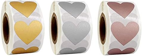 yotijar 300x САМ Занаятите Labels Сърце Decoration направи си САМ Scrapbooking Bake Sealing Sticker - Златен