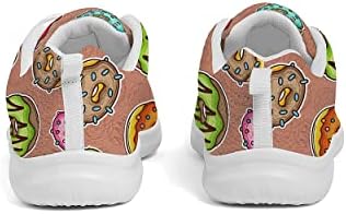 Дамски Дишащи Обувки За Бягане Ежедневни Обувки За ходене На Дантела-Спортни обувки от окото на материал