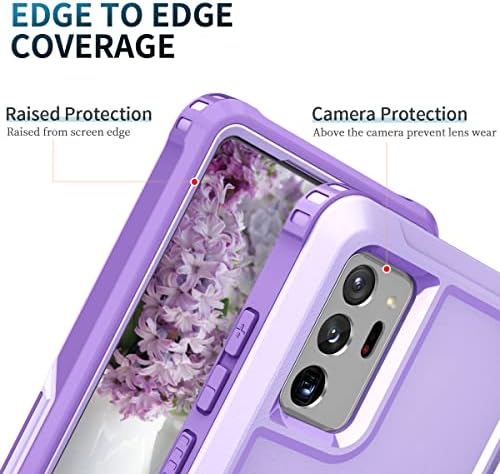 Cosoki Rugged Case Armor е Съвместим с Samsung Note20 Plus Case Неразрушимое устойчивост на Падане Отлична устойчивост