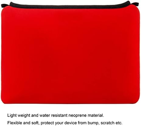Мулти Чанта ръкави неопрен за избор на цвят Ударопрочная Тънка за лаптоп 10.1 до 12.3 см, червени на цвят