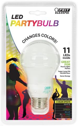 Feit Electric A19/LED/PARTY Novelty LED A19 Party Bulb