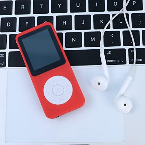 Niaviben Walkman 1.8 Inch Bluetooth, MP3/MP4 Player HI-FI Music Player E-Book for Student Red