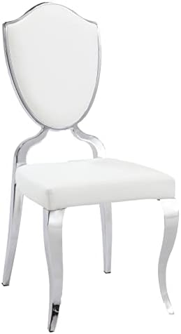 Странично стол Letty от хром, максимална Товароносимост (кг): 250, Височина на седалката: 17.94