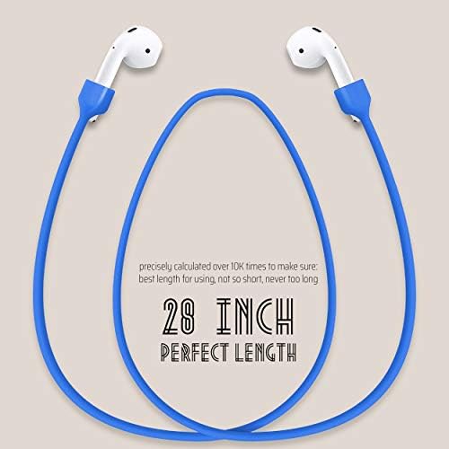 Airpods Strap Magnetic Super Strong Cord Anti-Lost Leash Sports String - Аксесоари за Airpods PRO/2/1(син)
