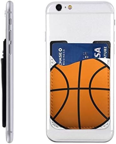 Портфейл, мобилен Телефон, Баскетбол Притежател на Карта за Задната част на Телефона Залепваща Нож На Кредитната Карта