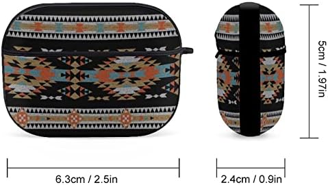 Airpods Pro Case Aztecs Pattern Слушалки Седалките Защитната Обвивка Калъф за Apple Airpods Pro