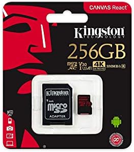 Професионален microSDXC 256GB Работи за Canon PowerShot ELPH 330 HS BlackCard Custom, доказан SanFlash и Kingston. (80 MBIT/сек)