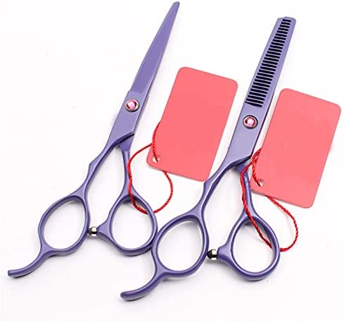 Ножици Професионални Фризьорски салон Машинки За Подстригване Ножица, Ножица за Изтъняване на Ляво Ножици за коса (цвят