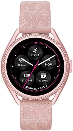 Michael Kors Women ' s MKGO Генерал 5E 43mm Touchscreen Smartwatch with Fitness Tracker, Heart Rate, Contactless Payments