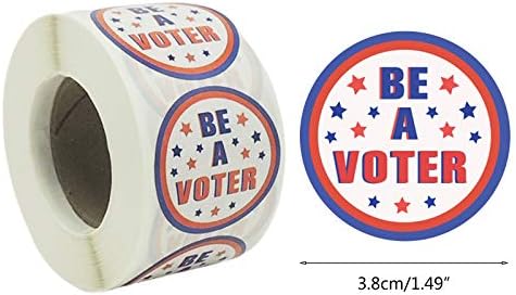 500pcs Stars Be a Voter Stickers 1.5 Inch Seal Label for Wedding Gift Baking Sticker Канцеларски Материали