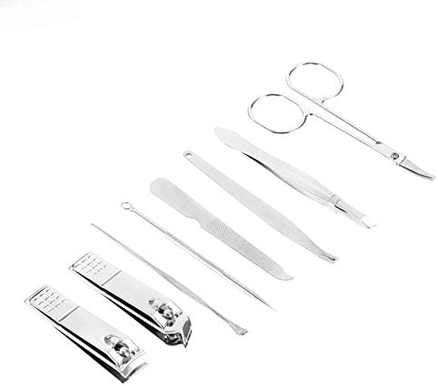 Shipenophy Nail Set Clipper Nail Cutter asy to Carry Non-Slip Дизайн(розов)