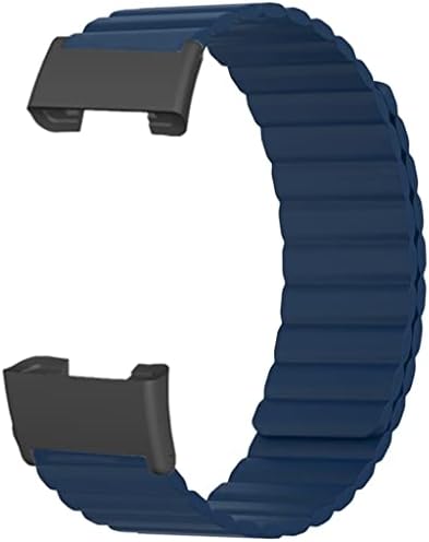 unknows Quick Release Smart Watch Аксесоари Силикон Магнитна Гривна Гривна за Redmi Watch/Mi Watch LITE Магнитни Колани, Гривни Силикон Здрава Водоустойчива износоустойчиви за Мъже Жени