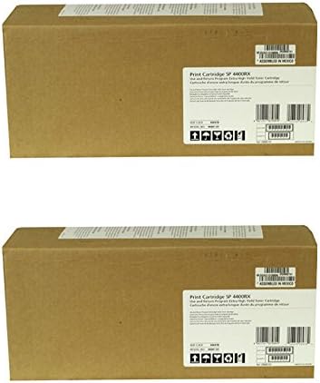 Ricoh 406978 Черен тонер касета за 2-Pack за Aficio SP 4410SF