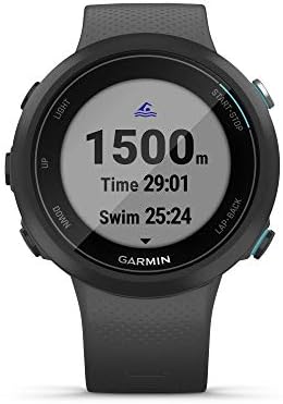 Garmin Swim 2, GPS Swimming Smartwatch за басейна и Открита вода, Подводен на Сърдечната честота, Записва разстояние,