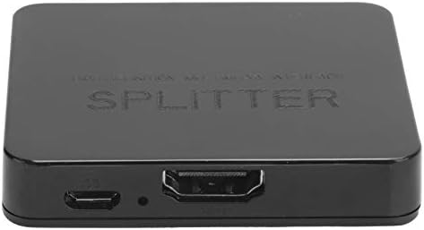 ПРАЯ Двоен Дисплей,4K, HDMI Splitter 1080P, HDCP Switcher страх от Amplifier 1 in 2 Out Dual Display