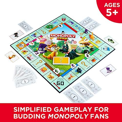 Настолна игра Monopoly Junior са за деца на 5 и повече години ( Exclusive)