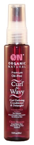 On Organic Natural Curl-N-Wavy Curl Defining Conditioner & Detangler, Cherry Blossom 2 грама