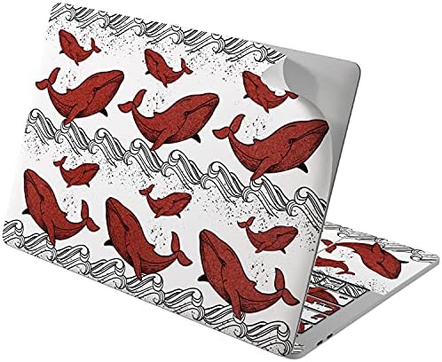 Lex Altern Винил Кожа е Съвместима с MacBook Air 13 инча Mac Pro 16 Retina 15 12 2019 2020 2018 Хубава Морска Кийт Модел Синя Розова Риба Kawai Момиче Лаптоп Следата на Кутията на Клавиатурата Ст?