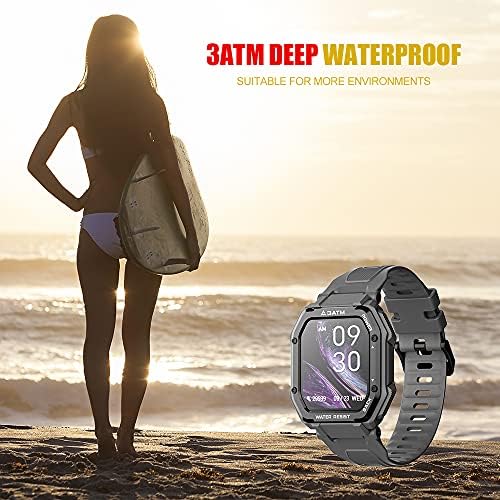 Willgallop Smart Watch Wristband 3ATM deep Waterproof 1.69 инчов Full Touch Screen 350mA Capacity Battery 20 Sport Modes