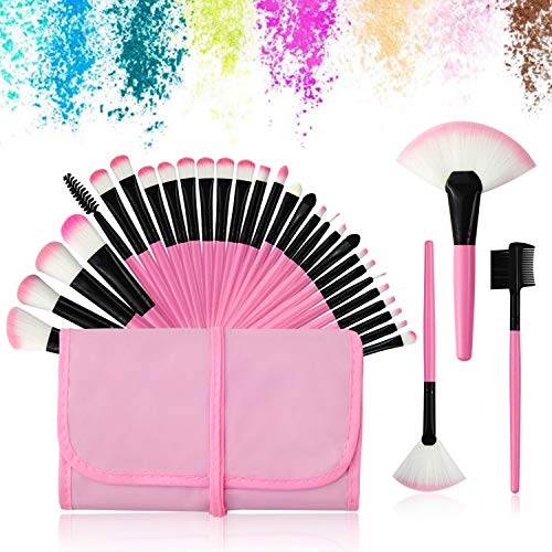32 комплект четки за грим 32 комплект цветни козметични инструменти, аксесоари за грим beauty brush