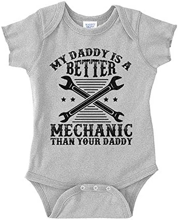 Баща ми - най-добрият механик, отколкото баща ти Baby One Piece или тениска за деца