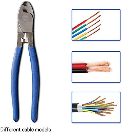 Клещи машина кабел 8Inch - Коаксиален нож кабели и Стриппер за алуминиев, меден & кабел връзка