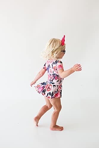 Пош Peanut Baby Twirl Skirt Bodysuit - Дрехи за Малките Момичета - Вискоза от Бамбук