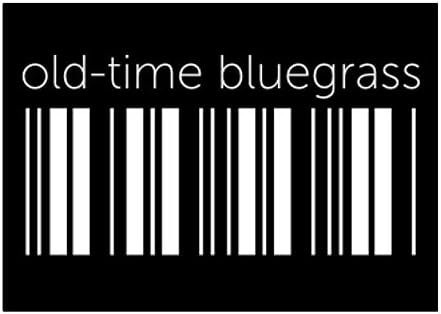 Teeburon Old Time Bluegrass Lower Баркод Sticker Pack x4 6х4