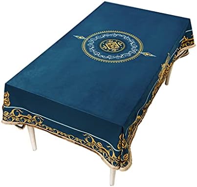 SHYPT Европейски стил покривка Американския стил на кръгла маса, маса за Хранене Плат TV Шкаф с масичка за кафе капак на плат пылезащитная плат (цвят : B размер : 140x220cm)