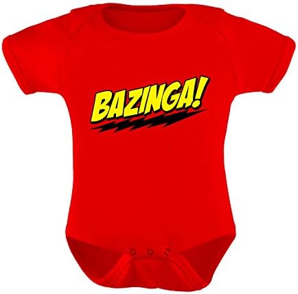 Bazinga - The Big Bang Theory Funny Baby Bodysuit