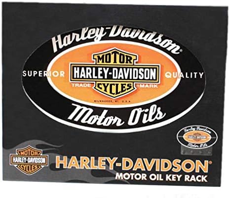 Harley-Davidson Motor Oil Custom-Cut Bar & Shield Key Rack, Черно HDL-15307