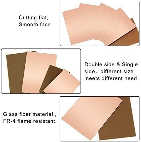UIZSDIUZ Медна плоча Меден лист 0.8 mm 100 mm x 600 mm Метал отрязва министър-чиста медна пластина (размер : 0.8 мм*200