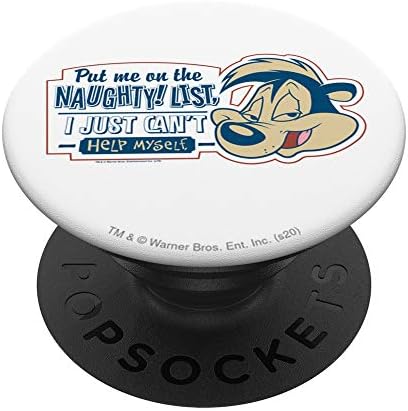 Looney Tunes Пепе Lepew On the Naughty List PopSockets Swappable PopGrip