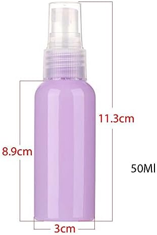 OKBOY Fine Mist Spray Bottles Refillable & Reusable Empty Plastic Macaron Цвят Travel Bottle Perfumes Shampoo Sub-Bottling