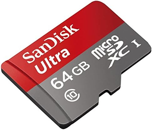 Професионална ултра microSDXC карта SanDisk 64GB за телефон LG GM730F специално оформена за високоскоростен запис без
