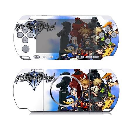 Kingdom Hearts Vinyl Стикер на Кожата Стикер за Sony PSP 3000