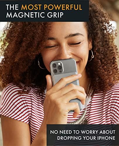 MyCharge MagLock Superhero е Съвместим с Батерия MagSafe, 9000mAh Магнитен Банка Хранене Безжично Преносимо Зарядно за iPhone 13, 12 Pro/Max/Mini & Mag Safe Case, USB кабел C in/Output - Бял