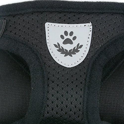 Zunea Small Dog Harness Leash Set No Pull Светлоотразителни Adjustable Step-in Soft Mesh Padded Puppy Vest Harness Leads,