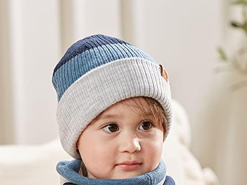 Moon Kitty и Бебе Beanies Hats Soft Warm Knitted Бебе Toddler Baby Hats Шапки за Момчета