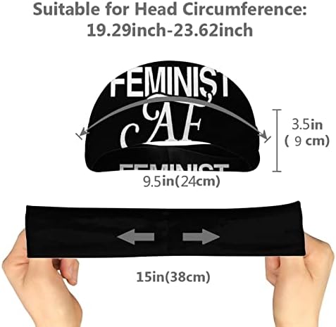 Feminist AF Sports Sweatband Unisex Outdoor Anti-Пот Headband