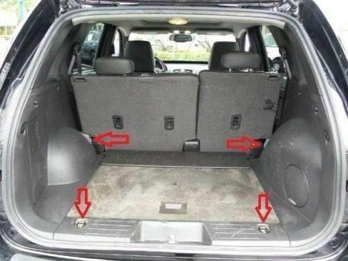 Car Багажника Cargo Net - Made and Fit Specific Vehicle for Chevrolet Chevy Equinox 2005-2009 - Еластични Мрежести Storage Organizer - Premium Accessories - Trunk Cargo Багажная Окото