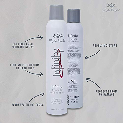 White Sands Infinity Hair Spray 3PK Пакет with Orchid Bliss Conditioner
