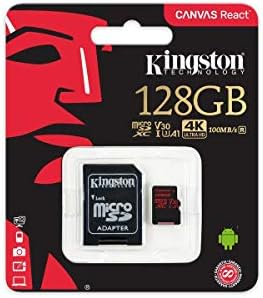 Професионален microSDXC 128GB Работи за графични карти, Videocon A22, доказани SanFlash и Kingston. (80 MBIT/сек)