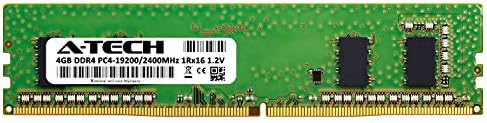 A-Tech 4GB RAM за Дънната платка MSI MPG Z390 Gaming Plus | DDR4 2400MHz DIMM PC4-19200 288-Pin Non-ECC UDIMM Модул за