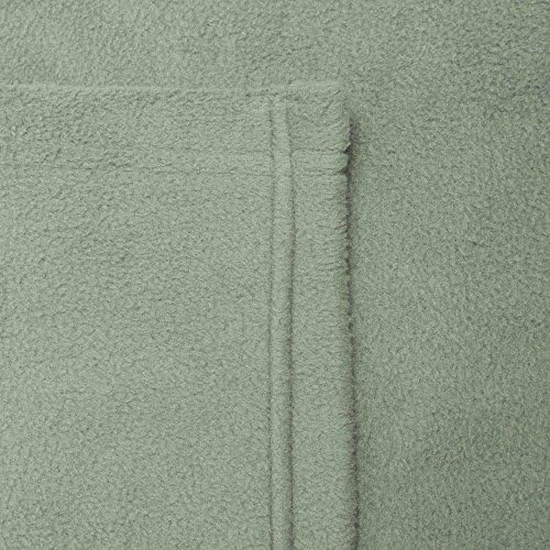 WESTPOINT HOME Microfleece Bed Blanket, Full/Queen, Sage Green