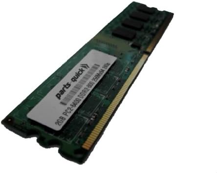 Памет 2GB за дънната платка Via VB8001 Mini-ITX DDR2 PC2-6400 800MHz DIMM Non-ECC RAM Upgrade (PARTS-QUICK Brand)